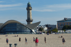 Teepott und Leuchtturm